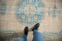 7.5x10.5 Vintage Distressed Oushak Carpet // ONH Item 8810 Image 1