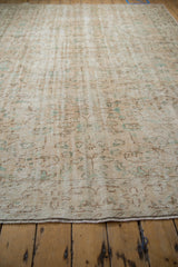 7x9.5 Vintage Distressed Oushak Carpet // ONH Item 8811 Image 6