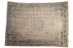 6.5x9 Vintage Distressed Oushak Carpet // ONH Item 8812