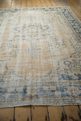 6.5x9 Vintage Distressed Oushak Carpet // ONH Item 8812 Image 3