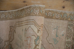 1.5x3.5 Vintage Distressed Oushak Rug Mat Runner // ONH Item 8814 Image 4