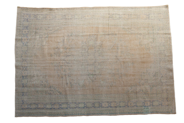 6.5x10 Vintage Distressed Oushak Carpet // ONH Item 8819