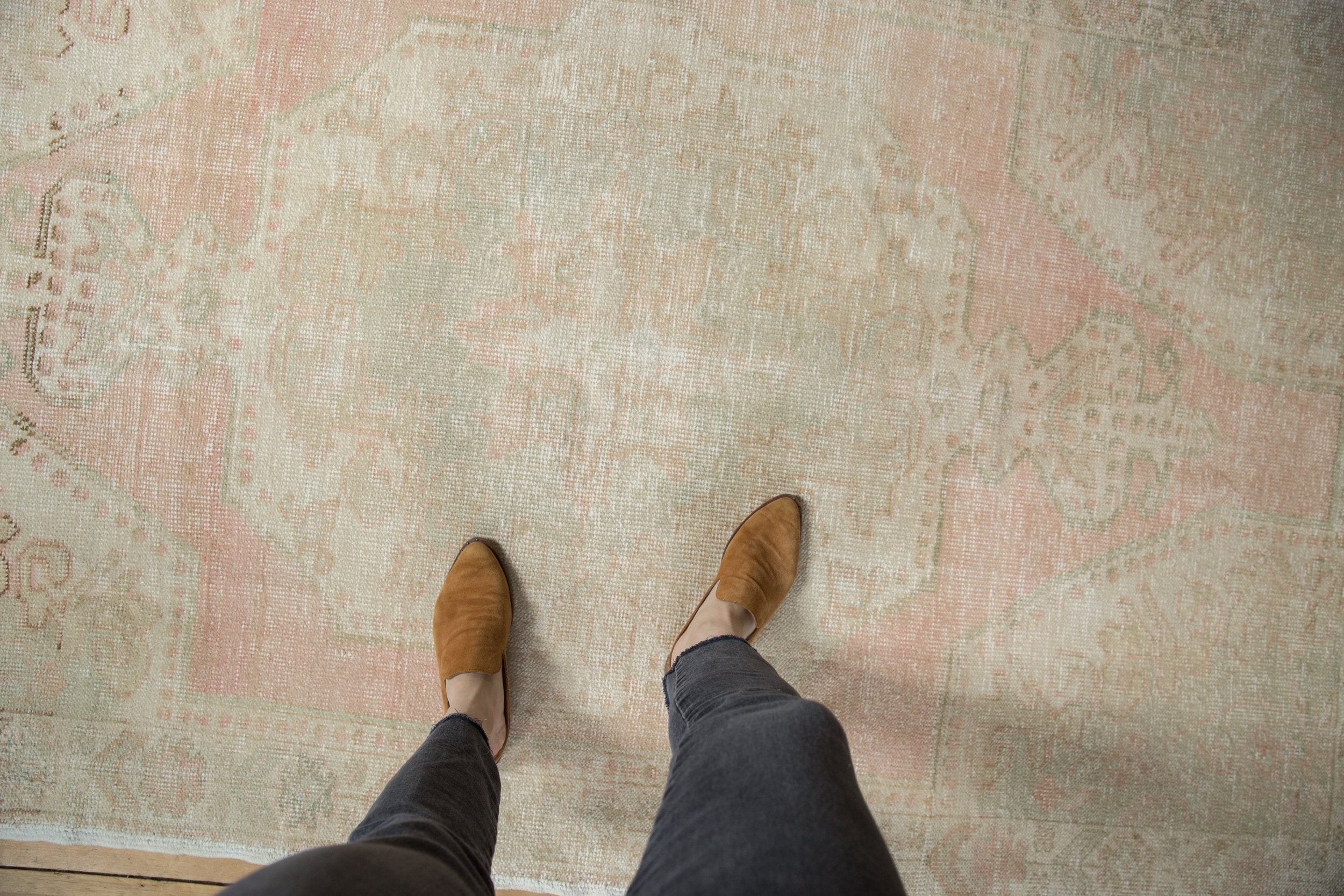 4.5x7.5 Vintage Distressed Oushak Rug // ONH Item 8820 Image 1