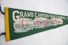 Vintage Grand Canyon National Park Felt Flag // ONH Item 8836 Image 1