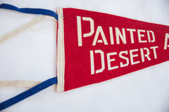 Vintage Painted Desert Arizona Felt Flag // ONH Item 8839 Image 1