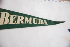 Vintage Bermuda Felt Flag // ONH Item 8847 Image 2
