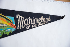 Vintage Marineland of the Pacific Felt Flag // ONH Item 8851 Image 2