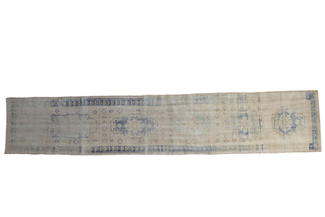 2x10.5 Vintage Distressed Oushak Rug Runner // ONH Item 8874