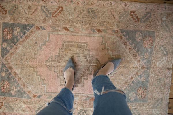 3.5x5.5 Vintage Distressed Melas Rug // ONH Item 8877 Image 1