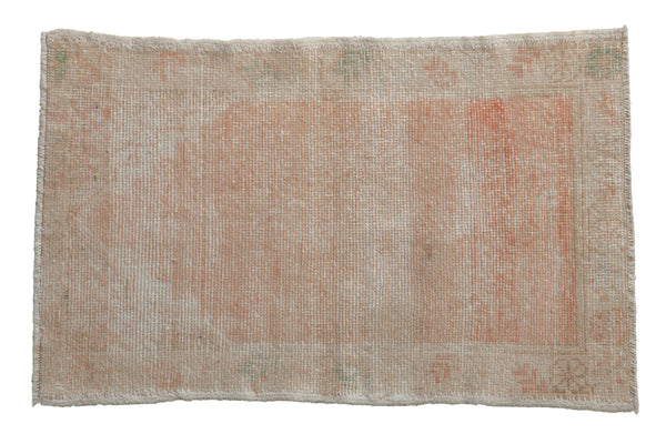 2x3.5 Vintage Distressed Oushak Rug // ONH Item 8880