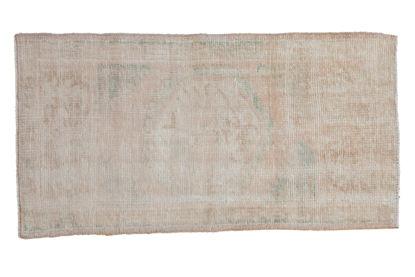 2x4.5 Vintage Distressed Oushak Rug Runner // ONH Item 8883