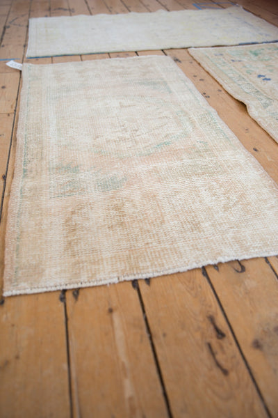 2x4.5 Vintage Distressed Oushak Rug Runner // ONH Item 8883 Image 2