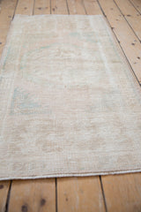 2x4.5 Vintage Distressed Oushak Rug Runner // ONH Item 8883 Image 4