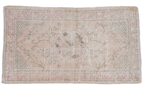 2.5x4.5 Vintage Distressed Oushak Rug // ONH Item 8886