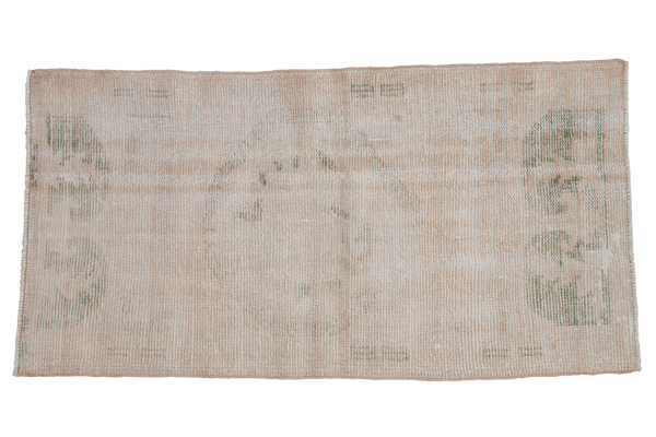 2x4.5 Vintage Distressed Oushak Rug Runner // ONH Item 8888