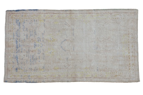 2.5x5 Vintage Distressed Oushak Rug Runner // ONH Item 8890