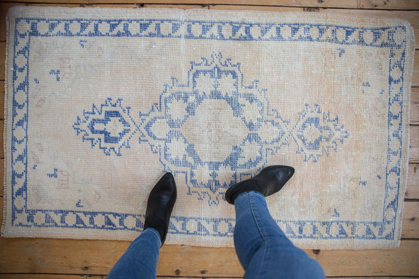 3x5 Vintage Distressed Oushak Rug // ONH Item 8891 Image 1