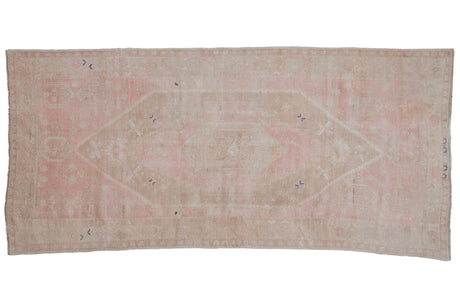 4x8 Vintage Distressed Oushak Rug Runner // ONH Item 8892