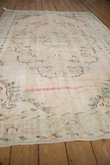 5.5x9 Vintage Distressed Oushak Carpet // ONH Item 8894 Image 2