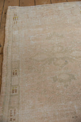 2x4 Vintage Distressed Oushak Rug Runner // ONH Item 8895 Image 3