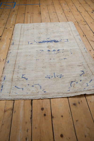 3x4.5 Vintage Distressed Oushak Rug // ONH Item 8898 Image 5