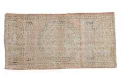 2x4.5 Vintage Distressed Oushak Rug Runner // ONH Item 8900