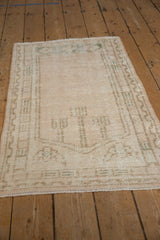2x4 Vintage Distressed Oushak Rug Runner // ONH Item 8901 Image 2