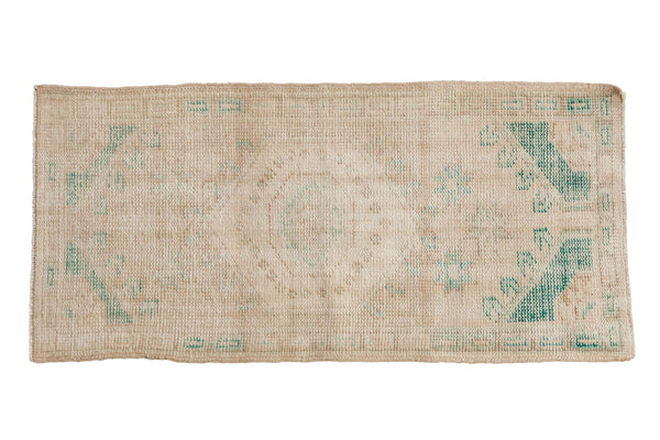 2x4.5 Vintage Distressed Oushak Rug Runner // ONH Item 8904