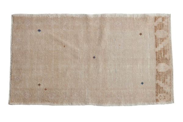 2.5x4.5 Vintage Distressed Oushak Rug // ONH Item 8906