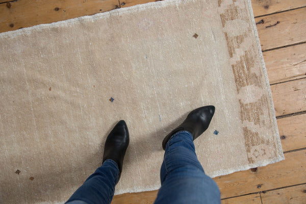 2.5x4.5 Vintage Distressed Oushak Rug // ONH Item 8906 Image 1