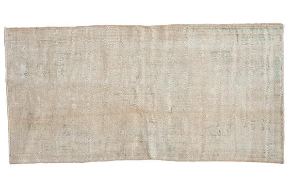 2.5x5 Vintage Distressed Oushak Rug Runner // ONH Item 8910