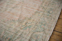 6x9.5 Vintage Distressed Oushak Carpet // ONH Item 8911 Image 3