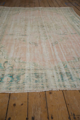 6x9.5 Vintage Distressed Oushak Carpet // ONH Item 8911 Image 7
