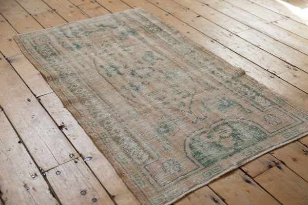 2.5x4.5 Vintage Distressed Oushak Rug // ONH Item 8913 Image 4