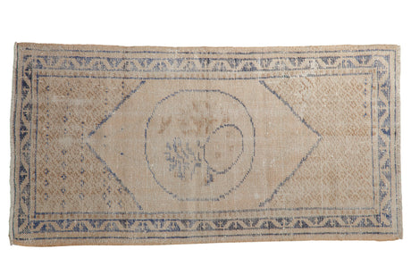 Vintage Distressed Oushak Rug / ONH item 8916