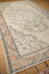 5.5x9 Vintage Distressed Oushak Carpet // ONH Item 8926 Image 6