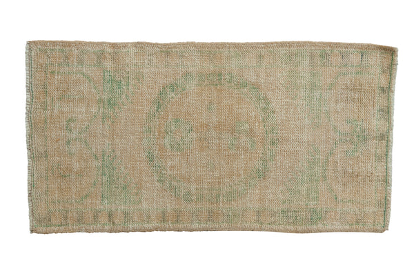 2x4 Vintage Distressed Oushak Rug Runner // ONH Item 8929