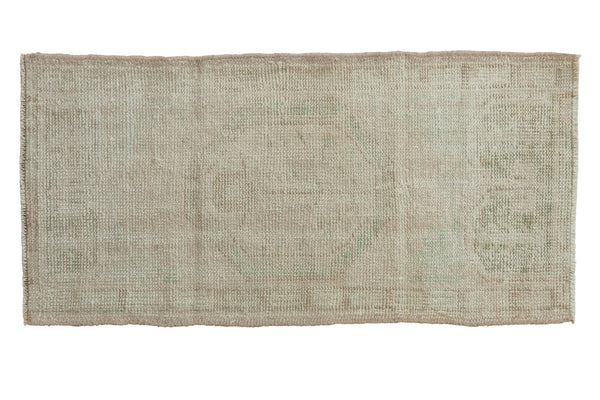 2x4 Vintage Distressed Oushak Rug Runner // ONH Item 8931