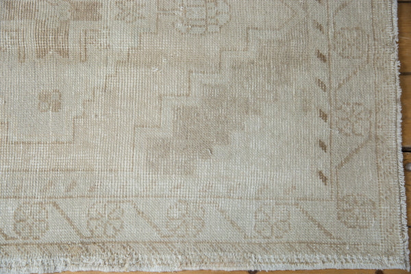 3x8.5 Vintage Distressed Oushak Rug Runner // ONH Item 8934 Image 4