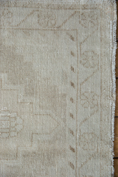 3x8.5 Vintage Distressed Oushak Rug Runner // ONH Item 8934 Image 7