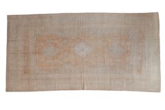 6x11.5 Vintage Distressed Oushak Carpet // ONH Item 8942