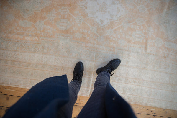 6x11.5 Vintage Distressed Oushak Carpet // ONH Item 8942 Image 1