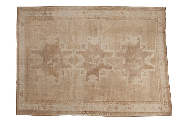 7x10 Vintage Distressed Oushak Carpet // ONH Item 8946