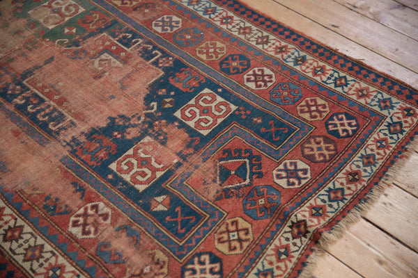 4x5.5 Antique Caucasian Rug // ONH Item 8953 Image 6
