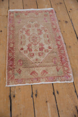 1.5x2.5 Vintage Distressed Oushak Rug Mat // ONH Item 8963 Image 3