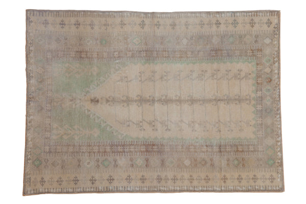 4.5x6 Vintage Distressed Oushak Rug // ONH Item 8965