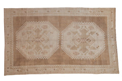 6x10.5 Vintage Distressed Oushak Carpet // ONH Item 8966