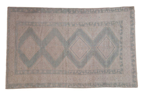 4.5x7 Vintage Distressed Oushak Rug // ONH Item 8967
