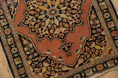 2x2.5 Vintage Tabriz Square Rug Mat // ONH Item 8978 Image 5