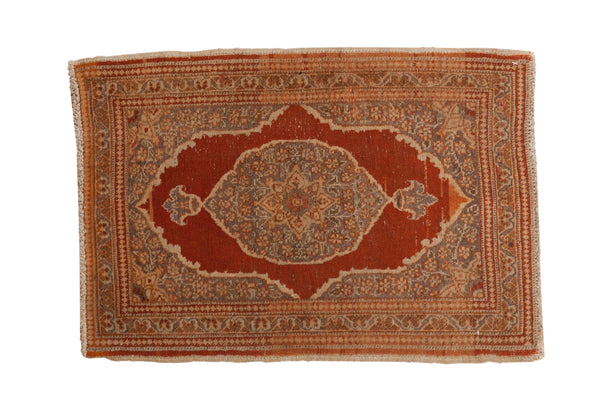 1.5x2.5 Vintage Tabriz Rug Mat // ONH Item 8980